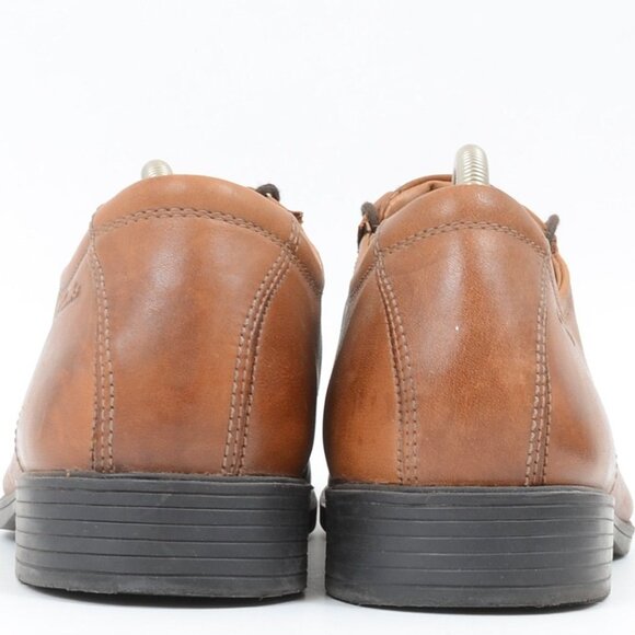 Clarks Collection Men\'s Tilden Leather Cap Toe Oxford Preppy Old Money Shoes main image 9